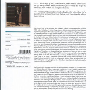 Boz Scaggs (Audiophile Speakers Corner Pressing)